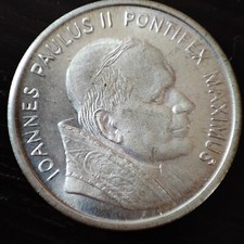 medaglia moneta giovanni paolo