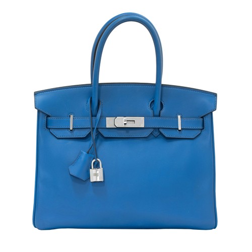 Hermes swift birkin - hermes, blu