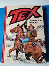 tex cartonato un avventura nel nord ottimo/nuovo prima edizione mondadori 1983