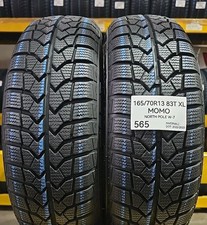 2x  Gomme Invernali Momo 165/70 R13 83T XL PNEUMATICI USATI 90% RESIDUO 1657013