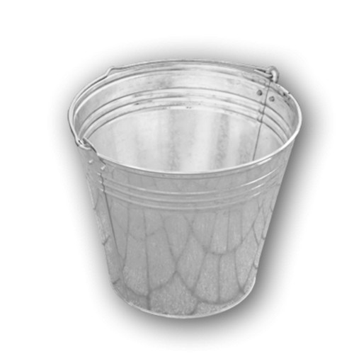 Zinco secchio acqua latta - d'acqua,
