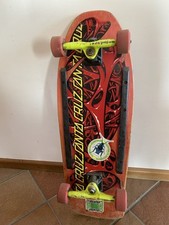 skateboard vintage Santa Cruz Oops Mucus 1986 Old School, Trucks Gullwing