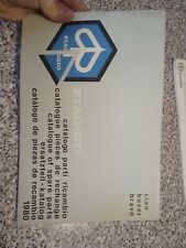 Catalogo Parti Ricambio Piaggio CIAO BOXER BRAVO 1980_no Vespa Ape Si Lambretta 