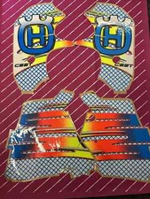 Decalcomanie grafiche serbatoio parafango radiatore Husqvarna TC 610 1995 Nos Ceet