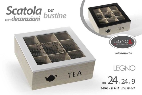 Cofanetto porta bustine - porta,