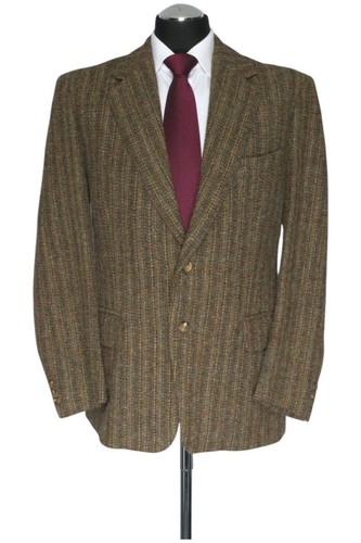 Harris tweed giacca verde - harris, 50