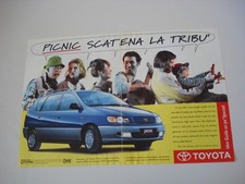 advertising Pubblicità 1997 TOYOTA PICNIC