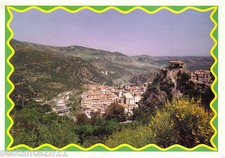 B30, Cartolina VALSINNI - MATERA - CASTELLO DI ISABELLA MORRA E CENTRO STORICO