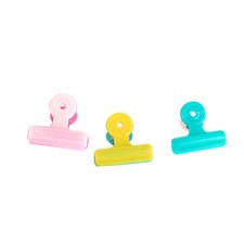  Set 3 pezzi graffette da ufficio graffette per carta graffette per rilegatura clip per rilegatura in plastica