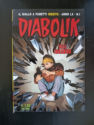 Fumetto diabolik anno - diabolik, lx