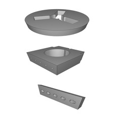 Supporto Ganasce Mandrino per