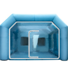 8X4X3M Tenda Gonfiabile Auto