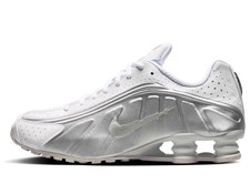 Nike Shox R4 White Metallic