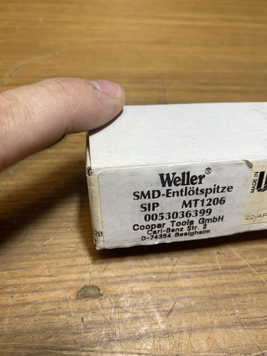 Weller smd 1206 tip smt - tip,