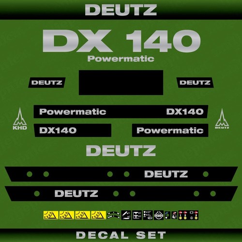 Deutz 140 powermatic set - deutz, dx