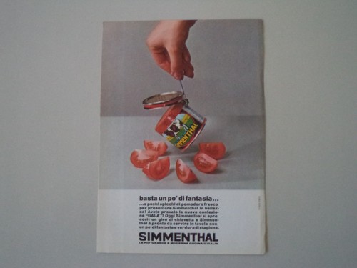 Advertising pubblicità 1963 - advertising,