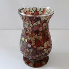 VASO IN VETRO MOSAICO VINTAGE