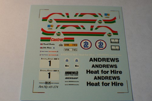 Decal ford escort rs - ford,