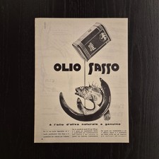 1956 Olio Sasso - Original AD