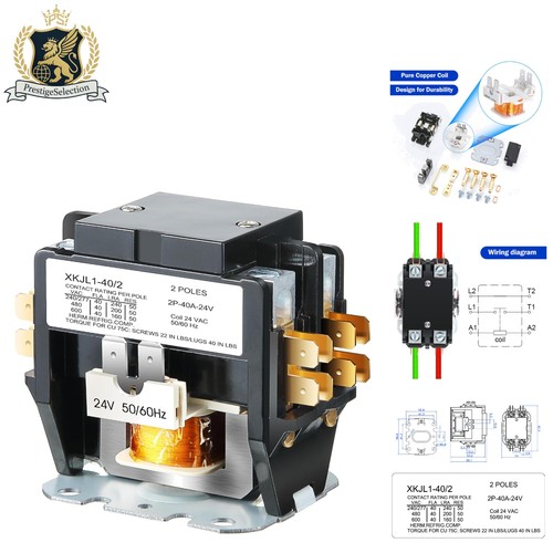 Bobina 24v 40a certificata - bobina,