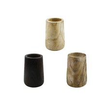 Vaso in legno fatto a mano