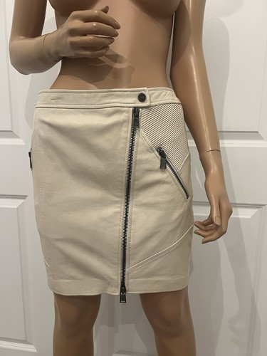 Minigonna moto pelle - , di