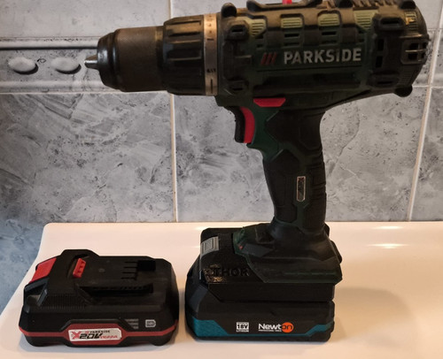 Adattatore batteria newton - adattatore,