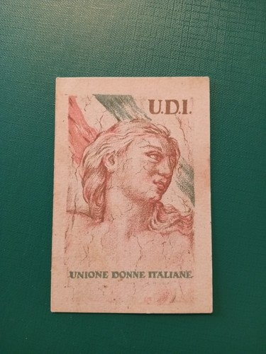 Italian women union card udi - union,