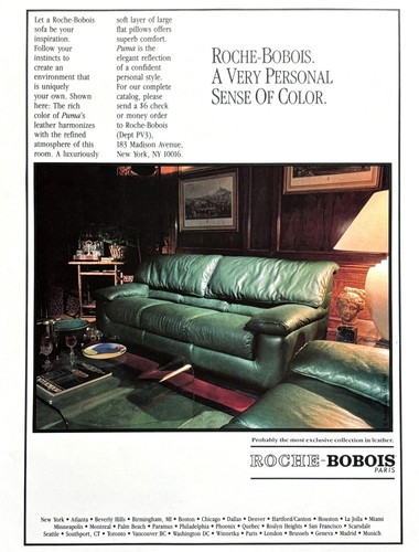 1987 roche bobois parigi - 1987,