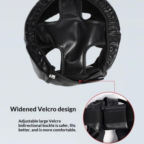 Casco boxe pelle karate - casco,
