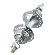 Mozzo posteriore bici fisso disco 36 fori con volano monovelocità 16T colore argento