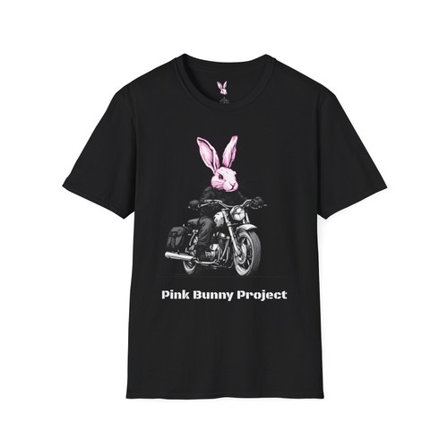 Shirt unisex pink - pink, bunny