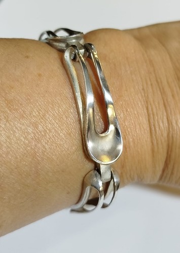 Bracciale vintage argento - bracciale,