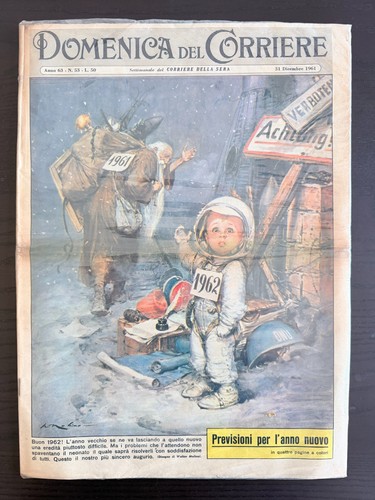 Domenica del corriere 1961 - domenica,