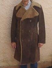 Cappotto montone uomo vintage