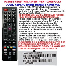 TELECOMANDO LOGIK TV UN
