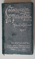1908 WORLD CATALOG YVERT &
