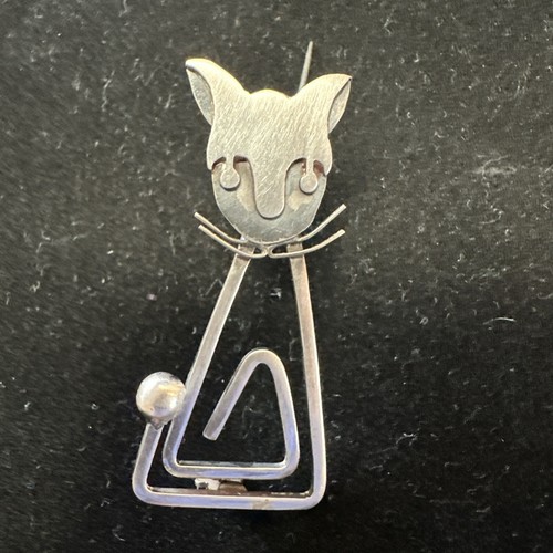 Spilla gatto vintage felino - , 3d