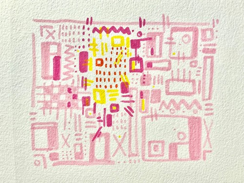 Aceo kandinsky inspired - aceo’s,