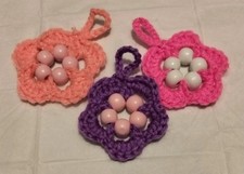 Set 3 Fiori Con Perline