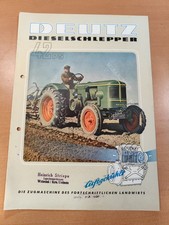 Deutz 42 CV depliant forato trattore depliant M3