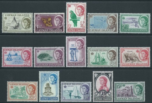 Cayman islands qeii - cayman, 1962/4
