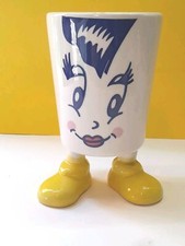 LATTE GIGLIO LA CASTELLANA BICCHIERONI MATTACCHIONI Con Piedi TAZZA PAZZA 