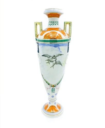 Vaso ceramica dipinta a - ceramica,