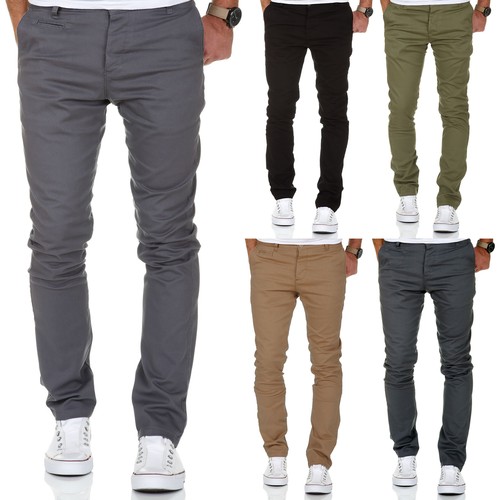 Pantalone chino uomo slim fit