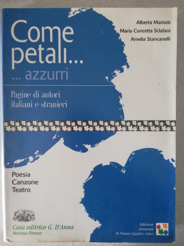 Come petali blu mariotti - blu-,