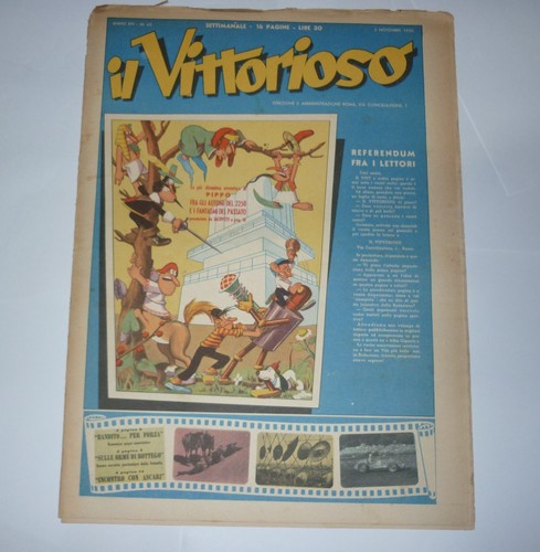 Rivista vittorioso anno - vittorioso,