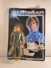 Figurina fantascientifica Automan vintage nuova SIGILLATA di Acamas Toys, Hong Kong 1983