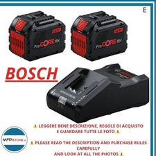 Starter Set Bosch Professional – 2 batterie ProCORE18V 12.0Ah + GAL 18V-160