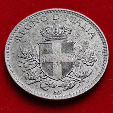 Regno Vittorio Emanuele III 20 Cent Esagono 1918 Par.rigato Ottimo Spl Lotto